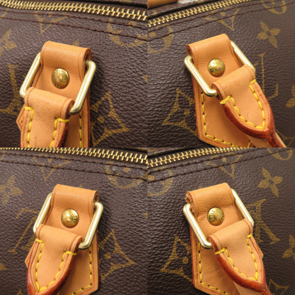 LOUIS VUITTON Handbag M41107 Monogram canvas Brown Monogram Speedy 35