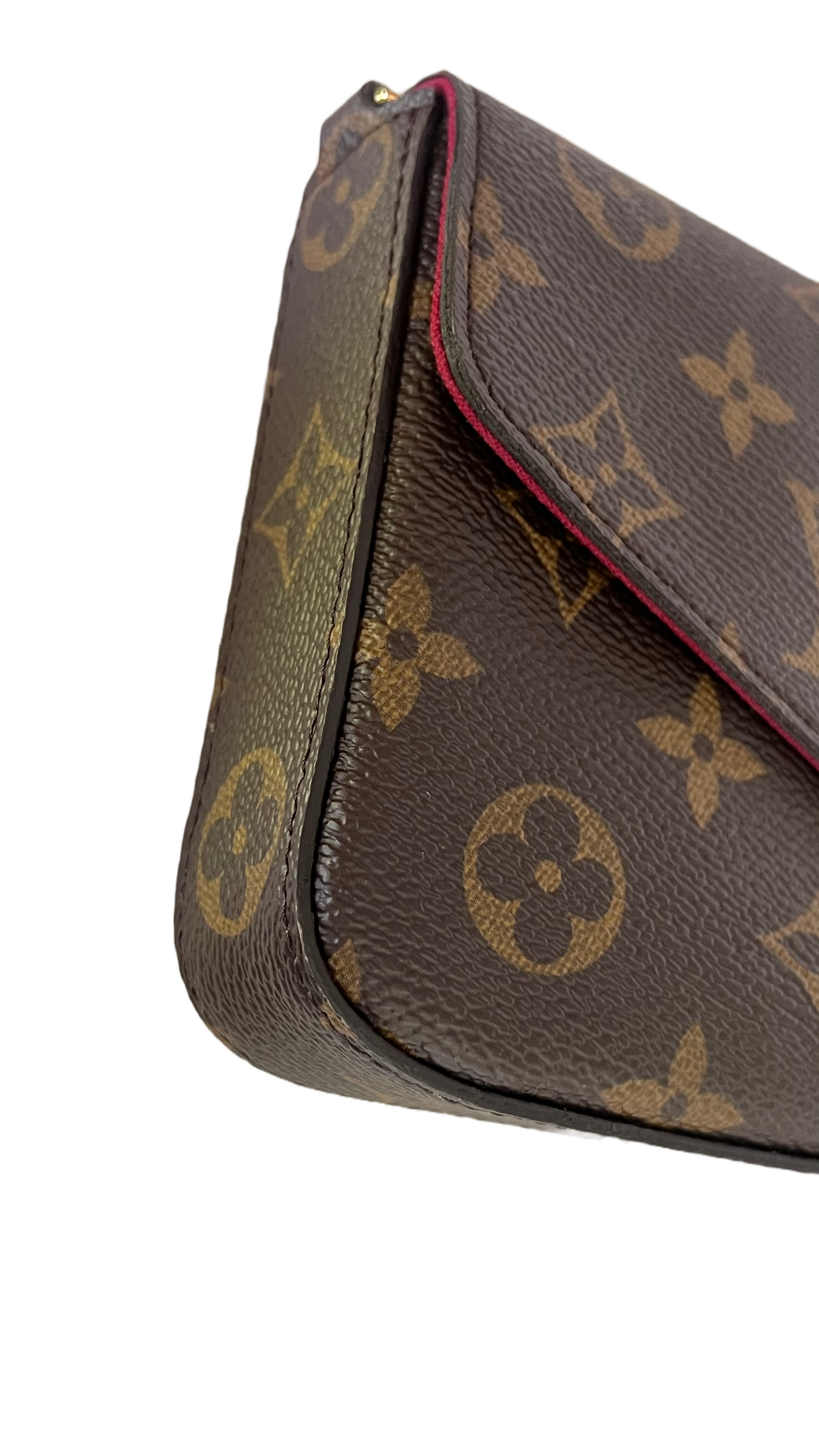Louis Vuitton Felicie Pochette, Monogram Canvas