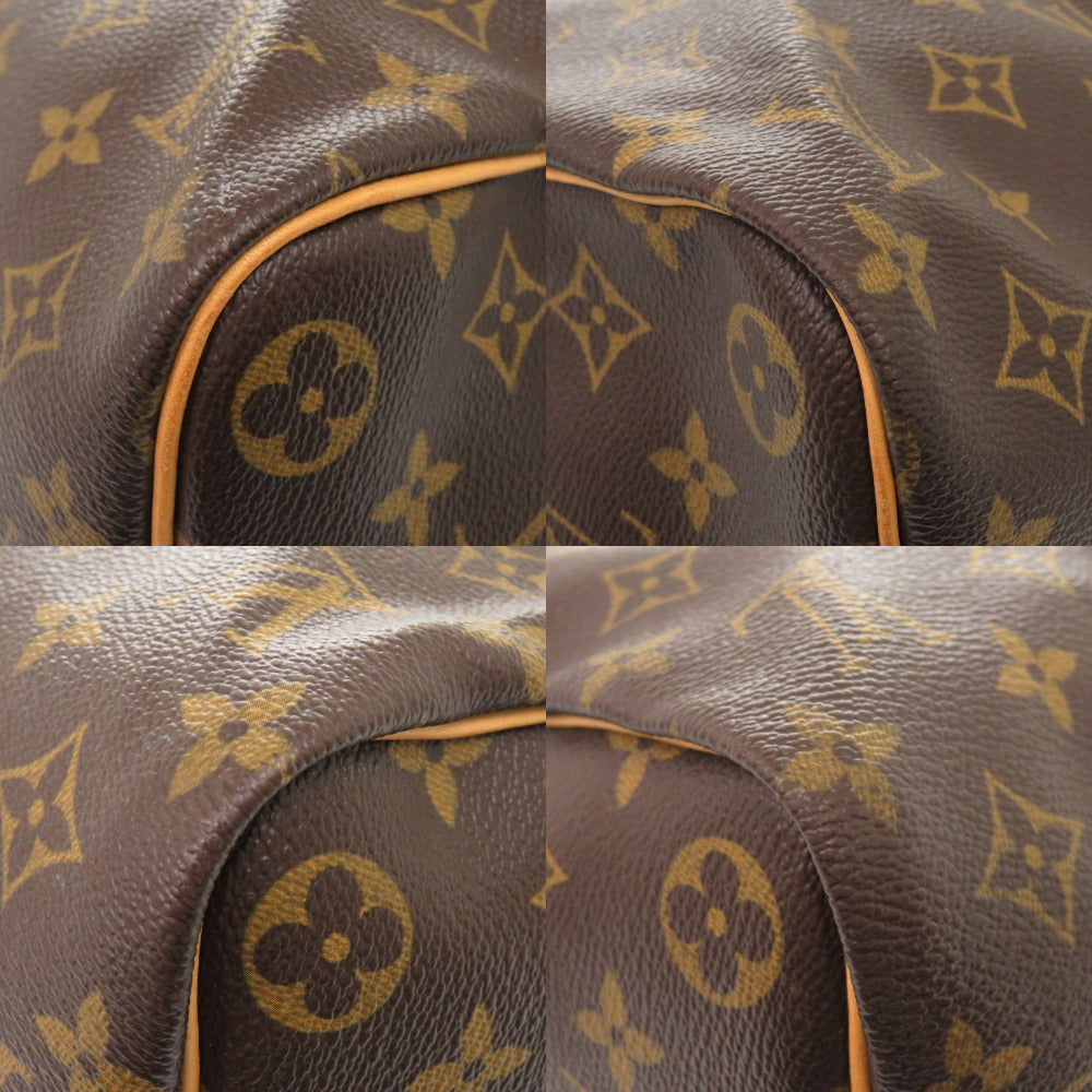 LOUIS VUITTON Boston Duffel bag M41428 Monogram canvas Brown Monogram Keepall 45 mens Used