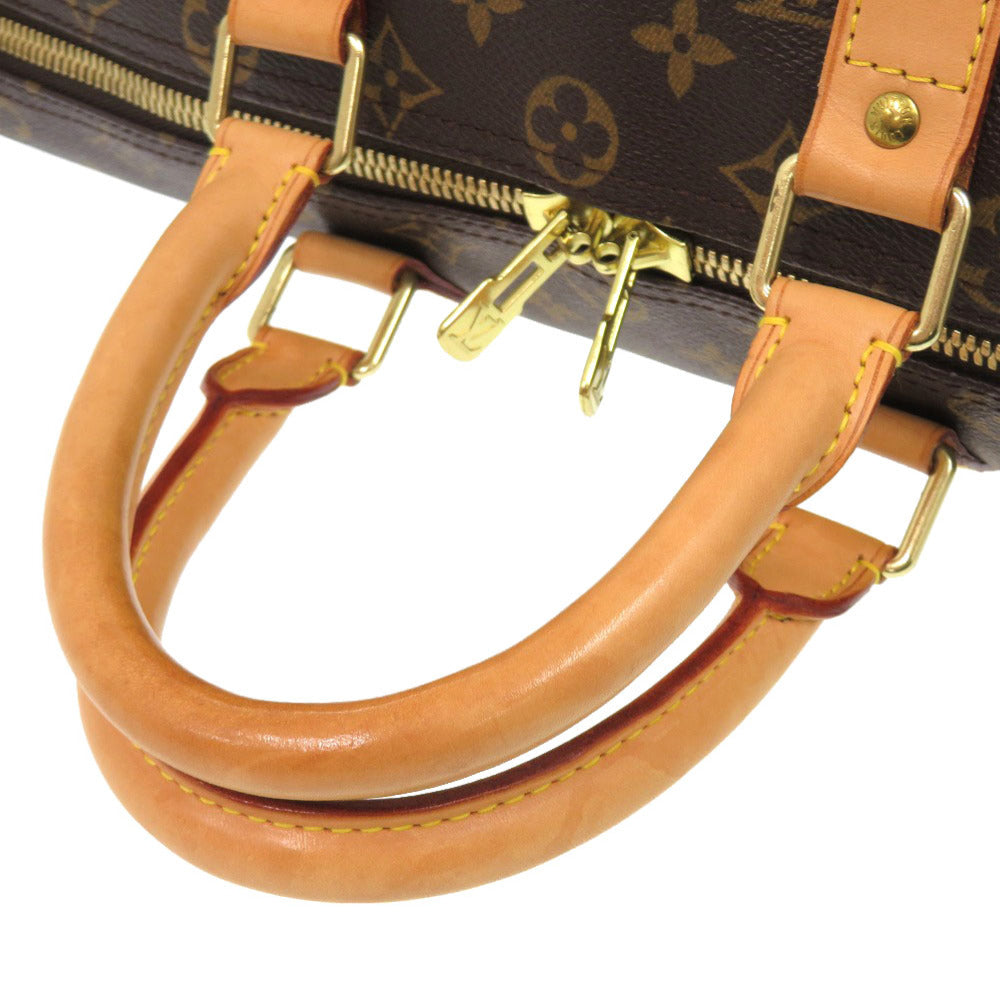 LOUIS VUITTON Boston Duffel bag M41428 Monogram canvas Brown Monogram Keepall 45 mens Used