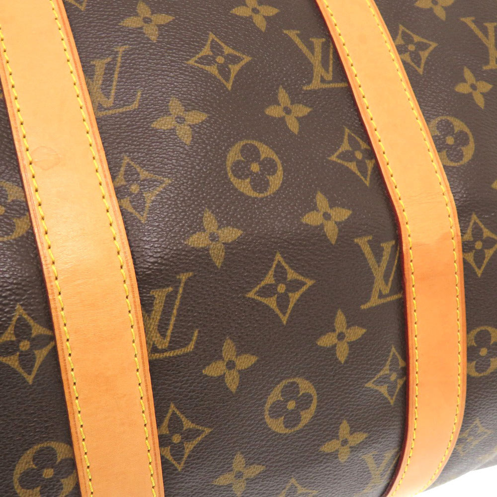LOUIS VUITTON Boston Duffel bag M41428 Monogram canvas Brown Monogram Keepall 45 mens Used