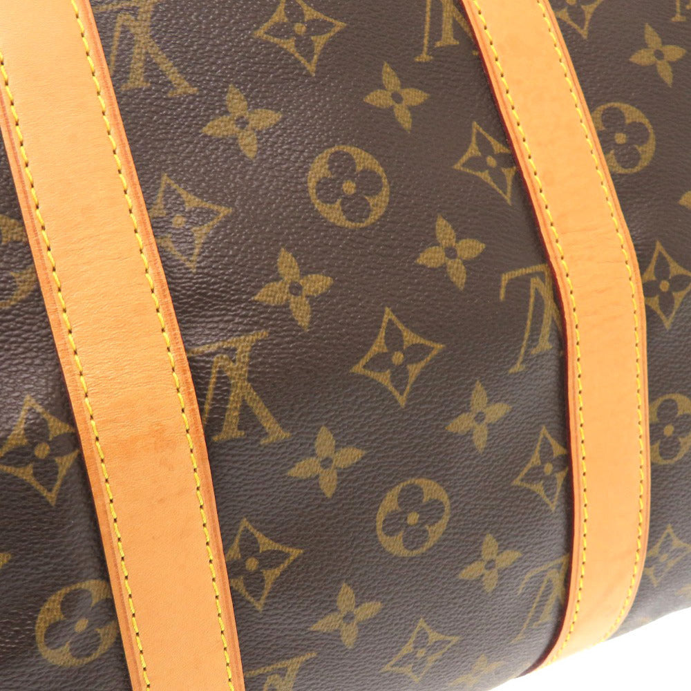 LOUIS VUITTON Boston Duffel bag M41428 Monogram canvas Brown Monogram Keepall 45 mens Used