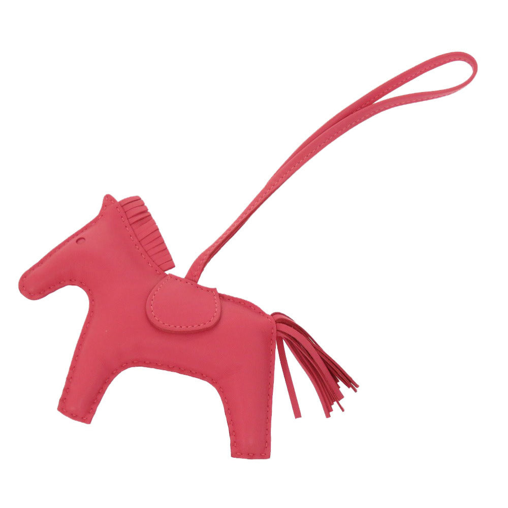HERMES key ring Anyo Miro Rose azare Rodeo MM charm