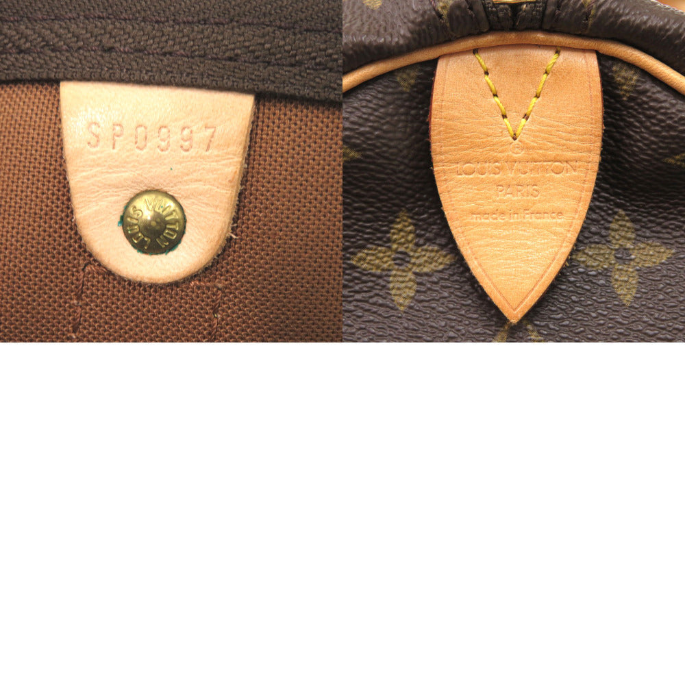 LOUIS VUITTON Boston Duffel bag M41424 Monogram canvas Brown Monogram Keepall 55 mens Used