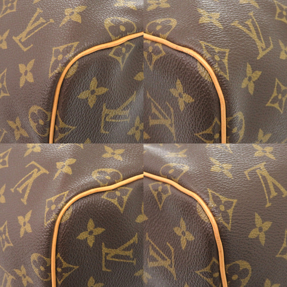 LOUIS VUITTON Boston Duffel bag M41424 Monogram canvas Brown Monogram Keepall 55 mens Used
