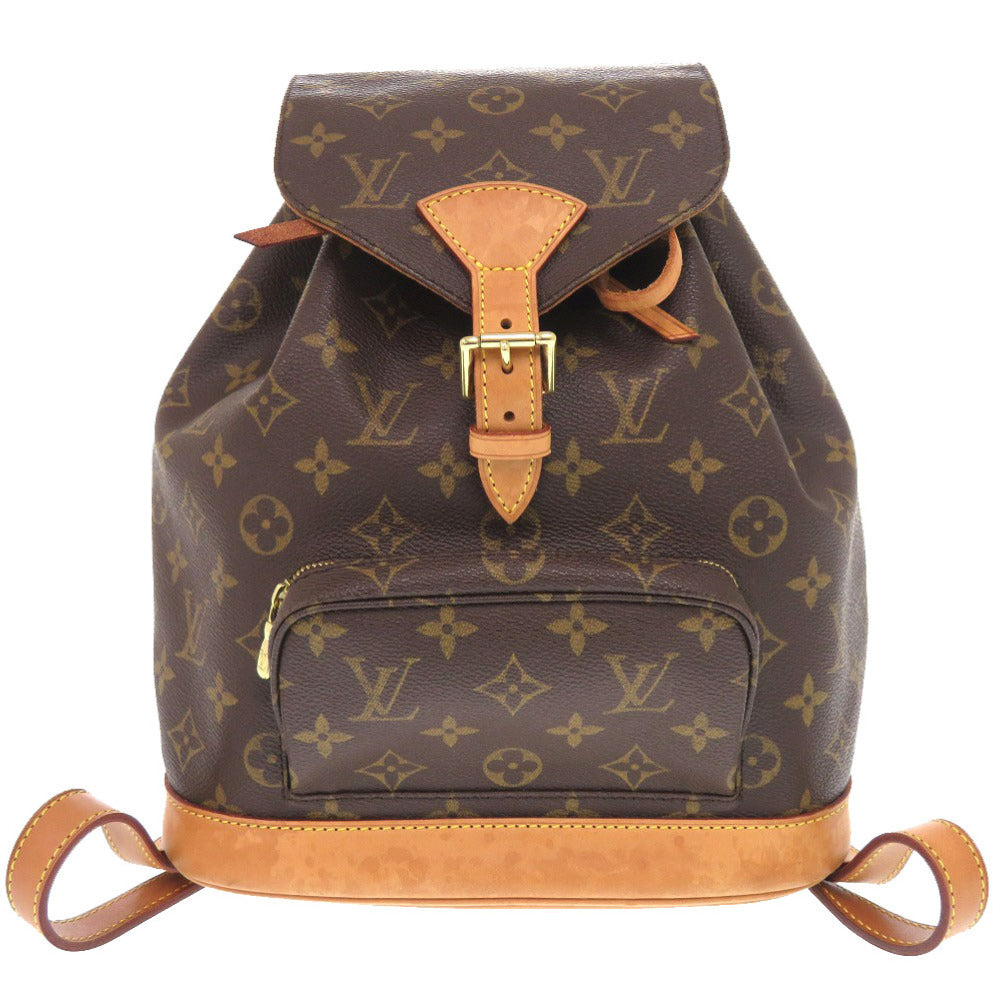 LOUIS VUITTON Backpack M51136 Monogram canvas Brown Monogram MontsourisMM