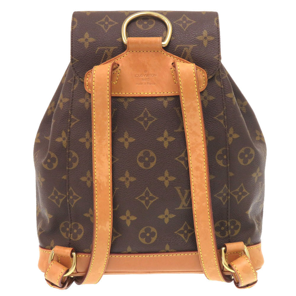 LOUIS VUITTON Backpack M51136 Monogram canvas Brown Monogram MontsourisMM