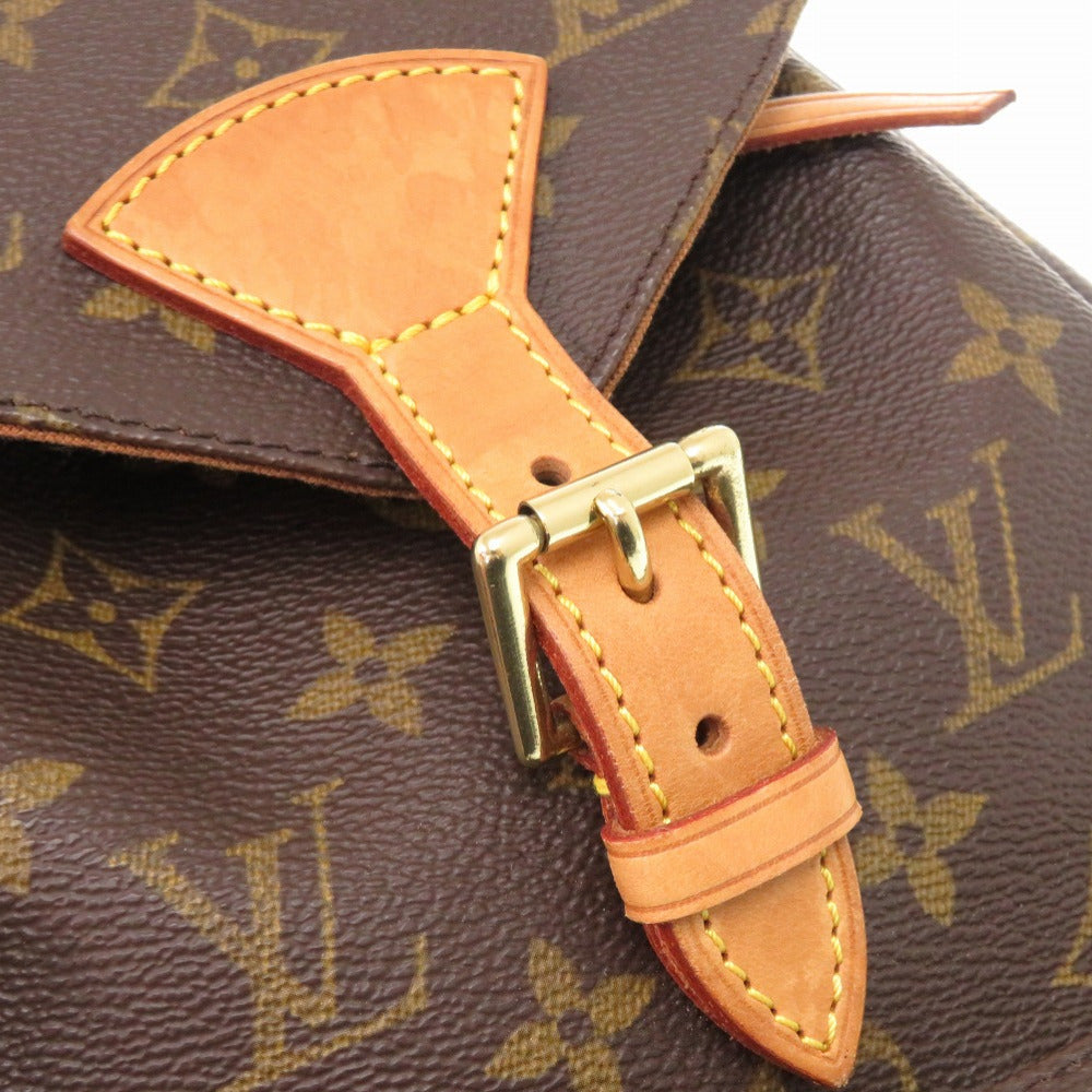 LOUIS VUITTON Backpack M51136 Monogram canvas Brown Monogram MontsourisMM