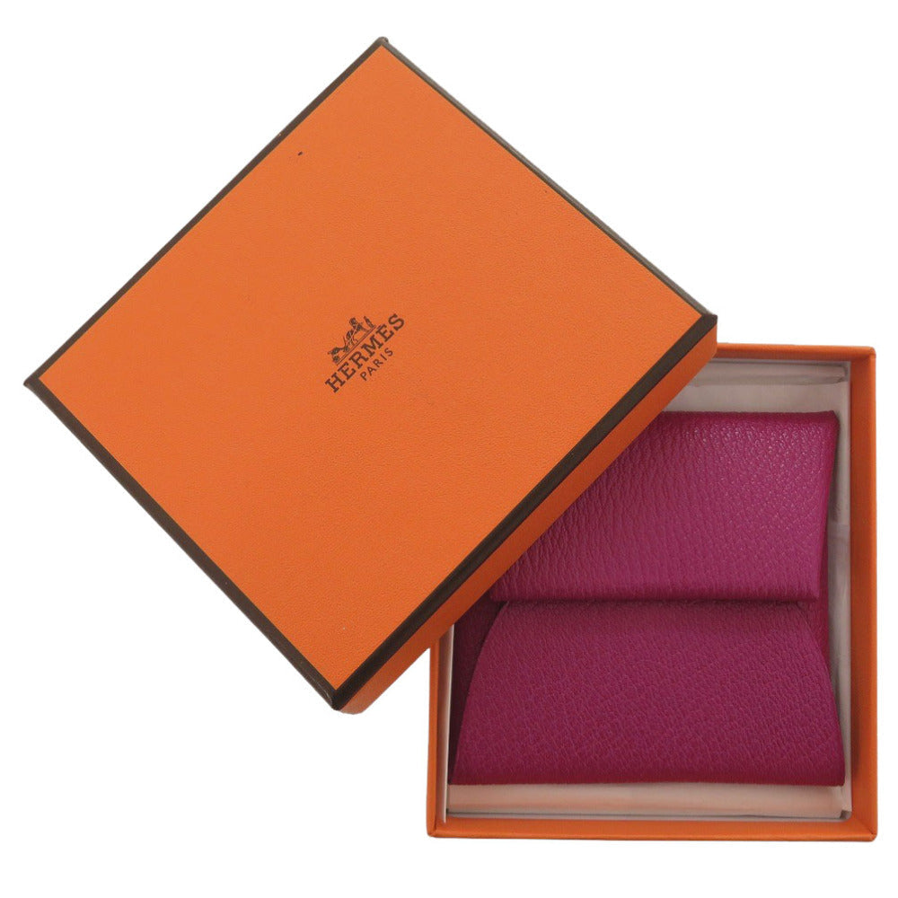 HERMES Coin case Shave Rose purple Bastia