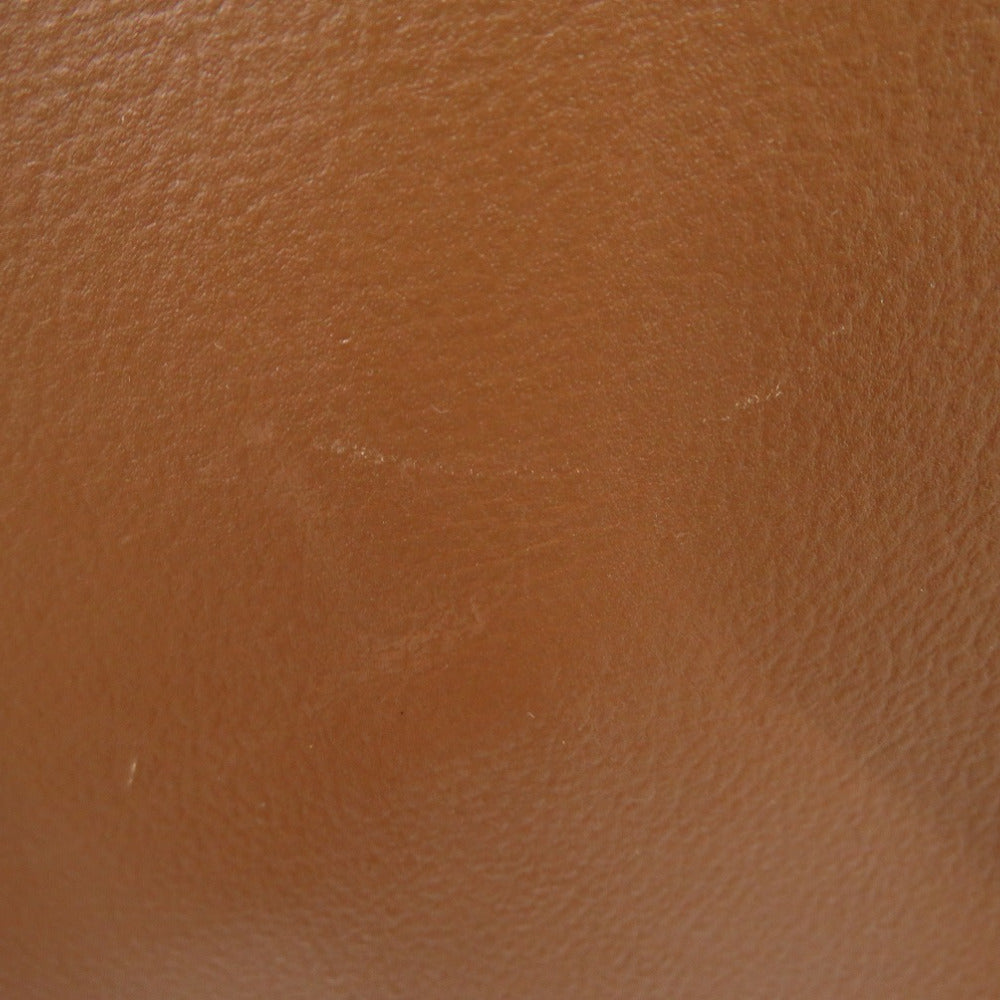 HERMES Shoulder Bag Ever Calfskin Brown Omenitu Women Used