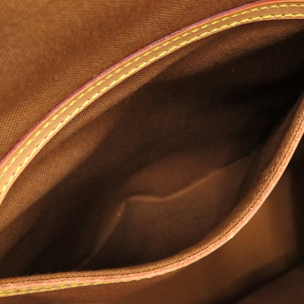 LOUIS VUITTON Backpack M51135 Monogram canvas Brown Monogram MontsourisGM