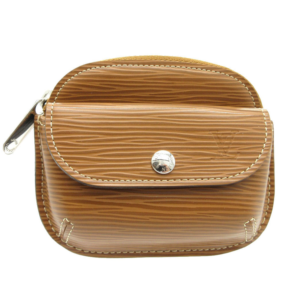LOUIS VUITTON Coin case M60051 Epi Leather Camel Epi portomone shilling