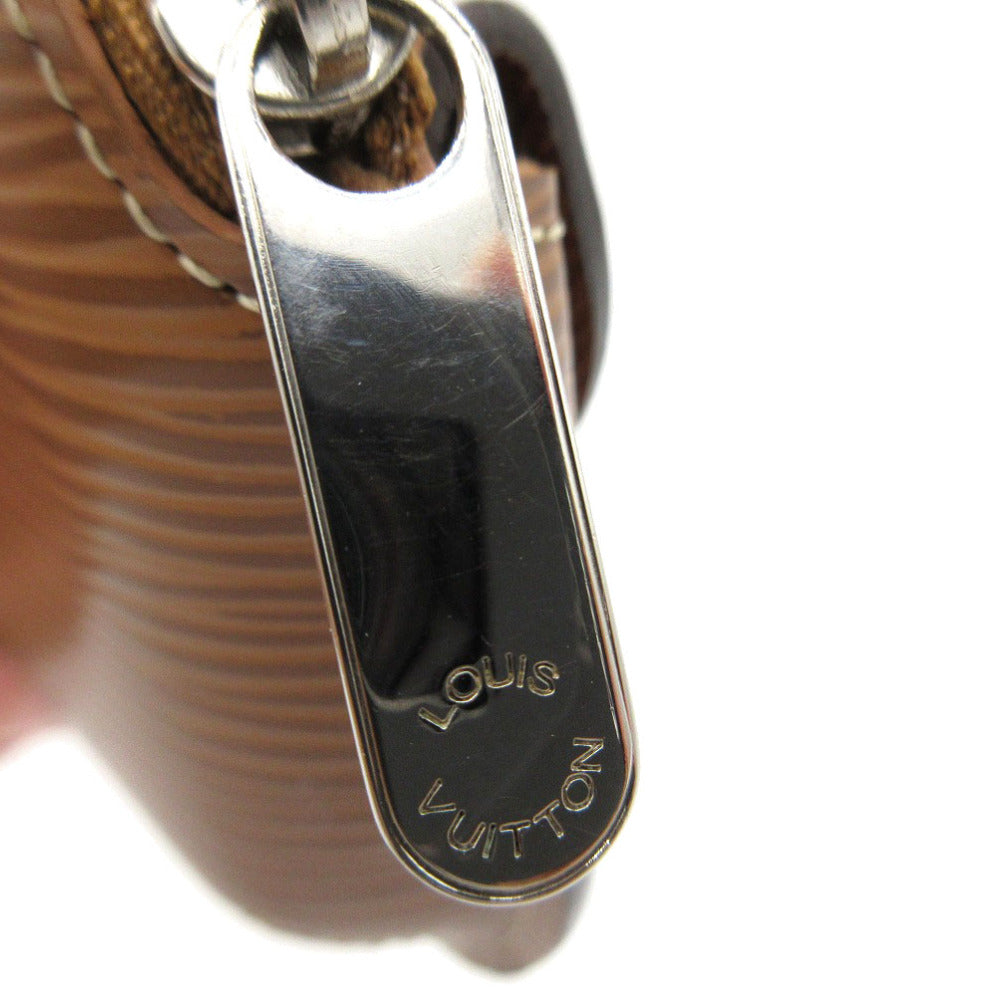 LOUIS VUITTON Coin case M60051 Epi Leather Camel Epi portomone shilling