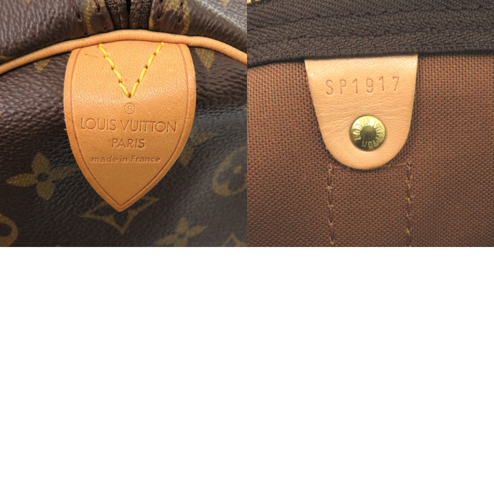 LOUIS VUITTON Boston Duffel bag M41424 Monogram canvas Brown Monogram Keepall 55 mens Used