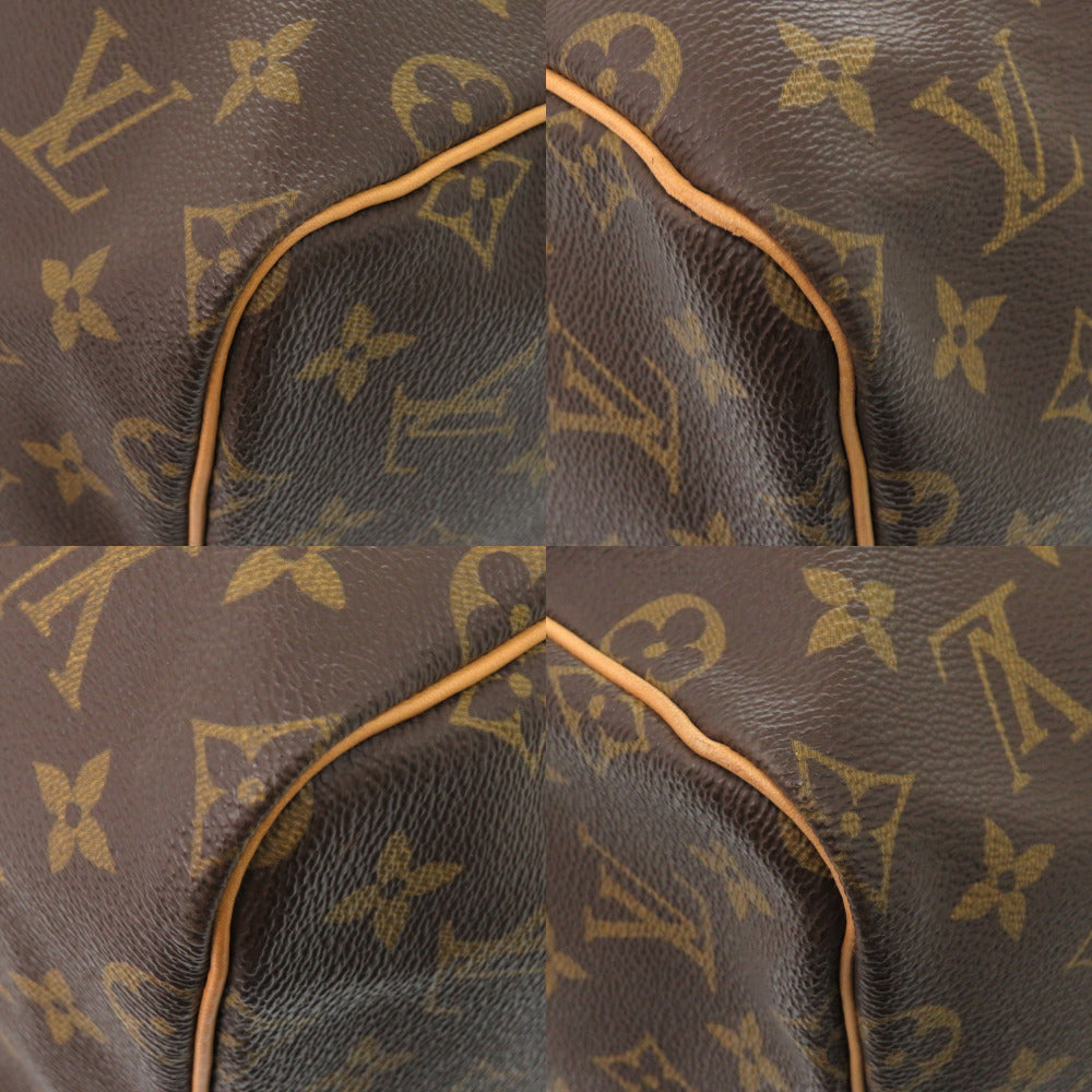 LOUIS VUITTON Boston Duffel bag M41424 Monogram canvas Brown Monogram Keepall 55 mens Used