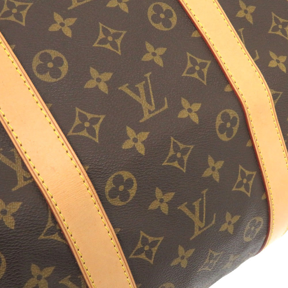 LOUIS VUITTON Boston Duffel bag M41424 Monogram canvas Brown Monogram Keepall 55 mens Used