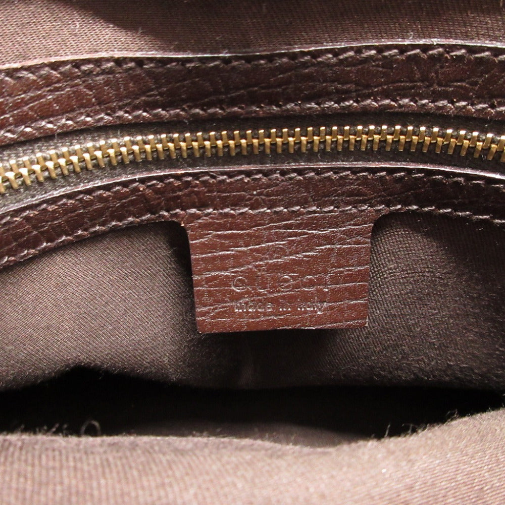 GUCCI Handbag 137475 GG canvas, leather beige Sherry Women(Unisex) Used