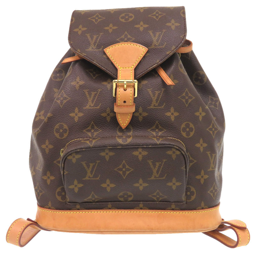 LOUIS VUITTON Backpack M51136 Monogram canvas Brown Monogram MontsourisMM