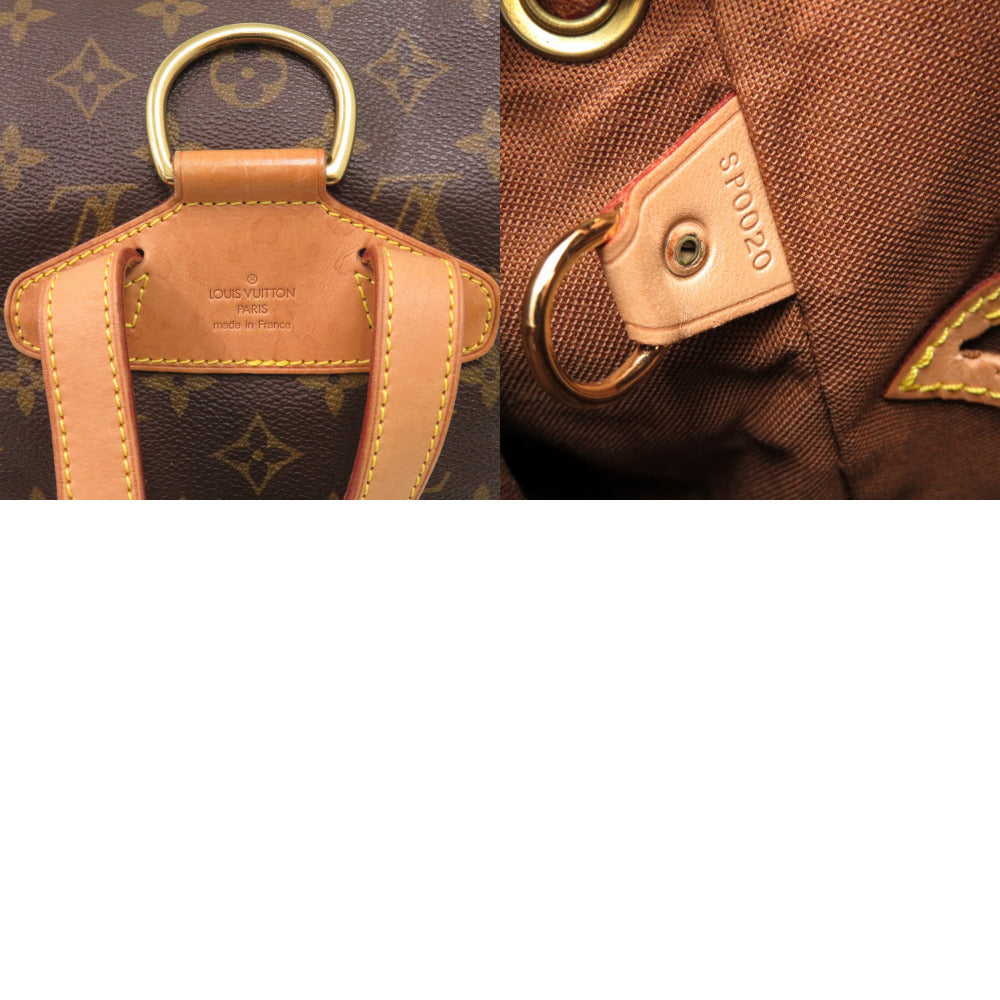 LOUIS VUITTON Backpack M51136 Monogram canvas Brown Monogram MontsourisMM