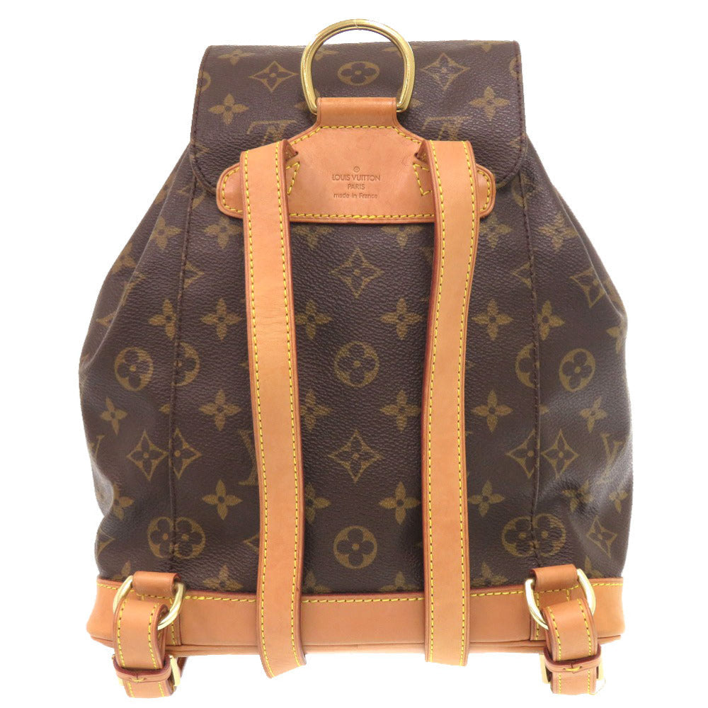 LOUIS VUITTON Backpack M51136 Monogram canvas Brown Monogram MontsourisMM