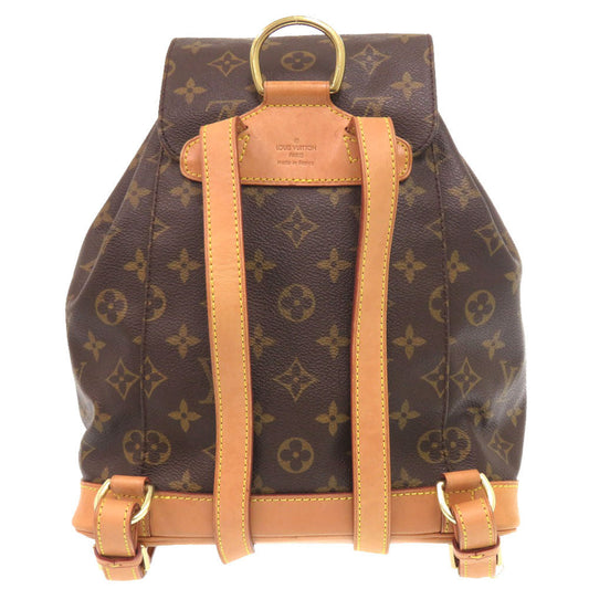 LOUIS VUITTON Backpack M51136 Monogram canvas Brown Monogram MontsourisMM