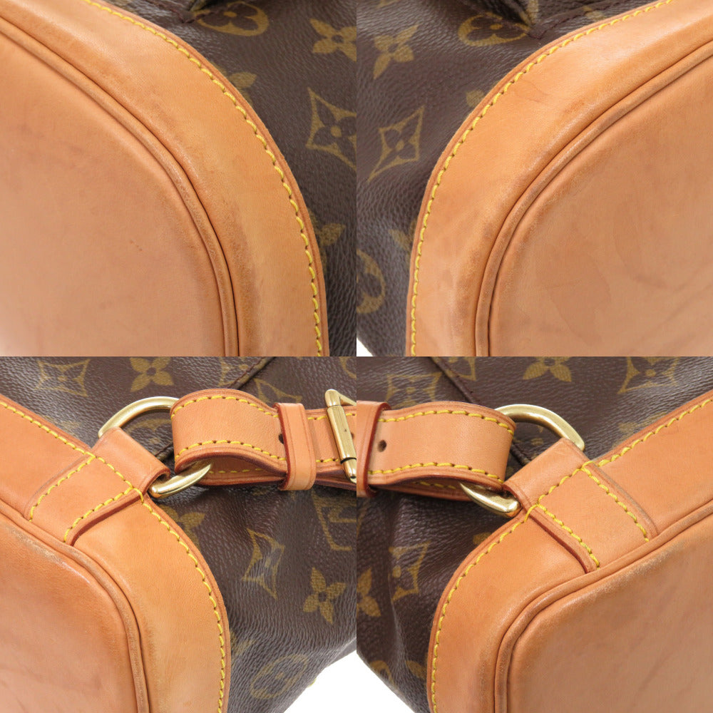 LOUIS VUITTON Backpack M51136 Monogram canvas Brown Monogram MontsourisMM