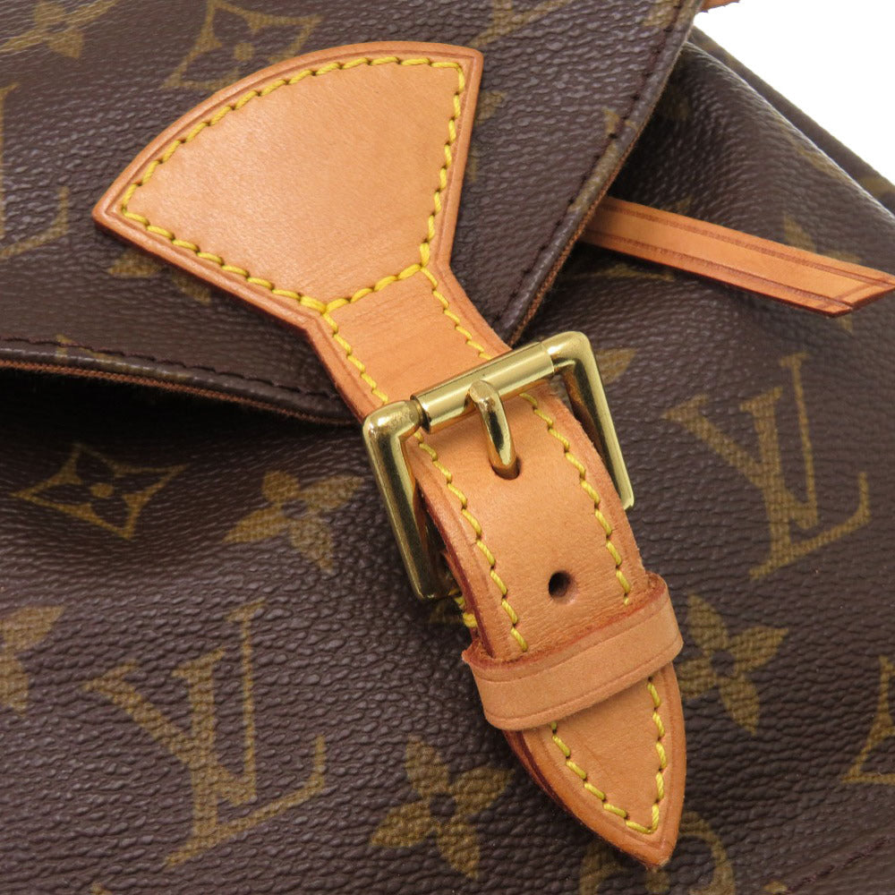 LOUIS VUITTON Backpack M51136 Monogram canvas Brown Monogram MontsourisMM