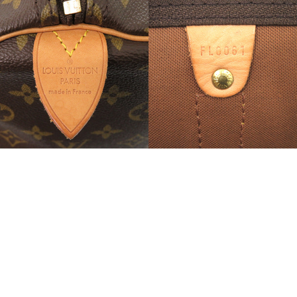 LOUIS VUITTON Boston Duffel bag M41424 Monogram canvas Brown Monogram Keepall 55 mens Used