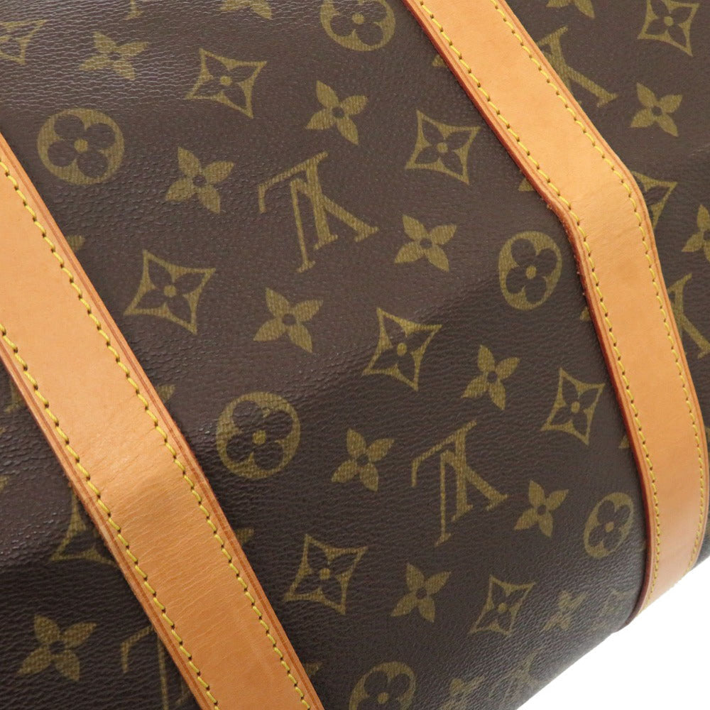 LOUIS VUITTON Boston Duffel bag M41424 Monogram canvas Brown Monogram Keepall 55 mens Used