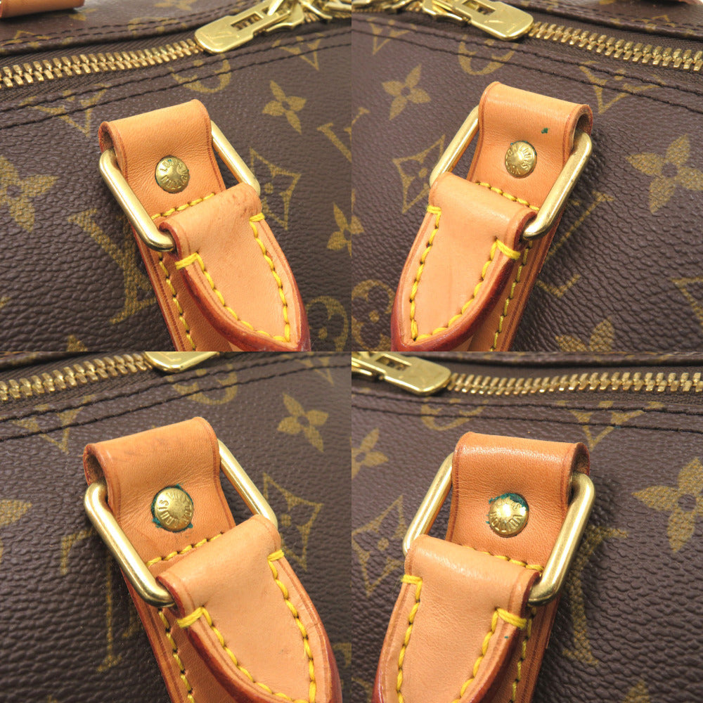 LOUIS VUITTON Boston Duffel bag M41412 Monogram canvas Brown Monogram Keepall bandouliere60