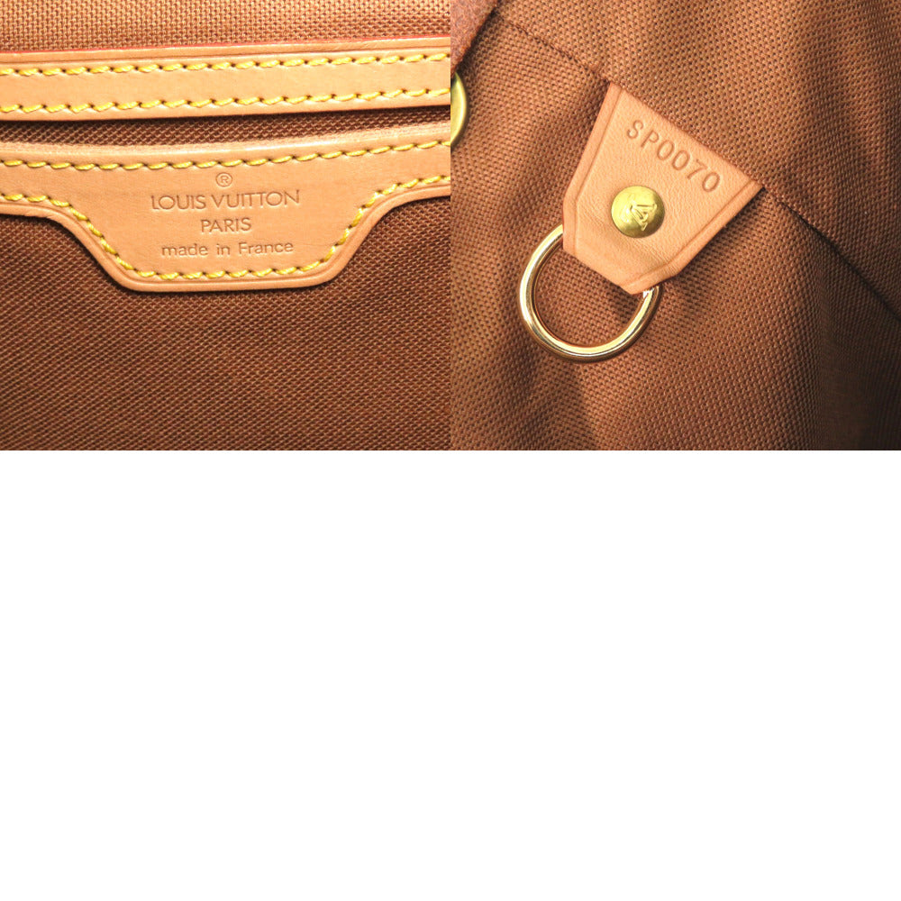 LOUIS VUITTON Backpack M51135 Monogram canvas Brown Monogram MontsourisGM