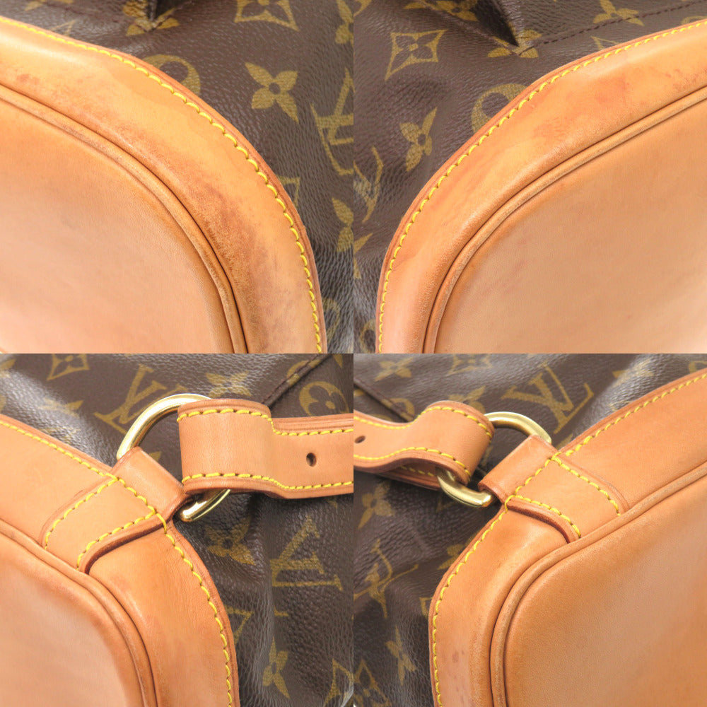 LOUIS VUITTON Backpack M51135 Monogram canvas Brown Monogram MontsourisGM