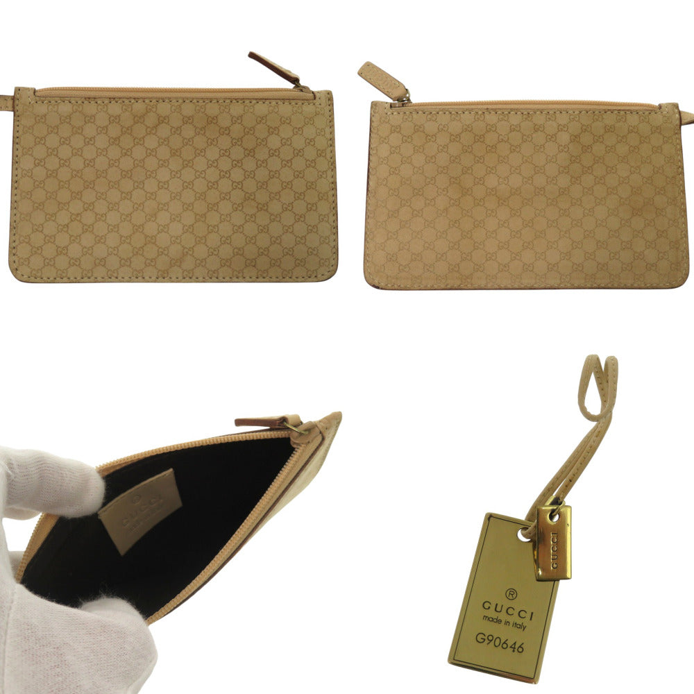 GUCCI Handbag leather beige