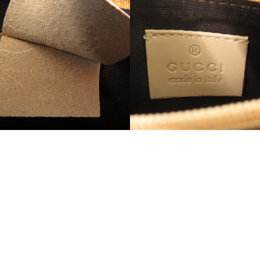 GUCCI Handbag leather beige