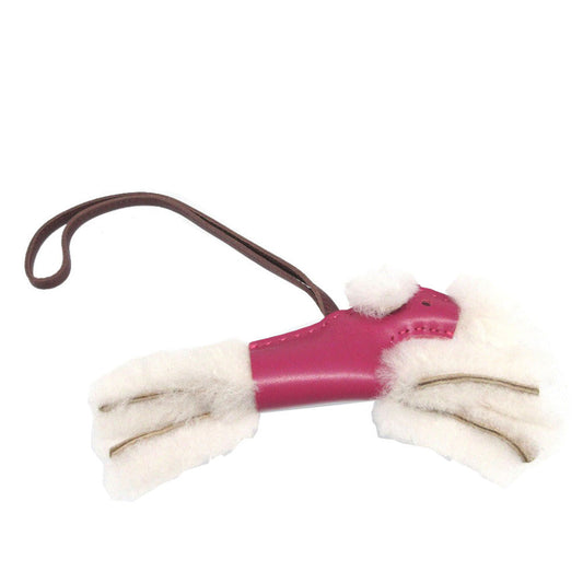 HERMES key ring Annu Milo, Mouton Rose purple Buddy