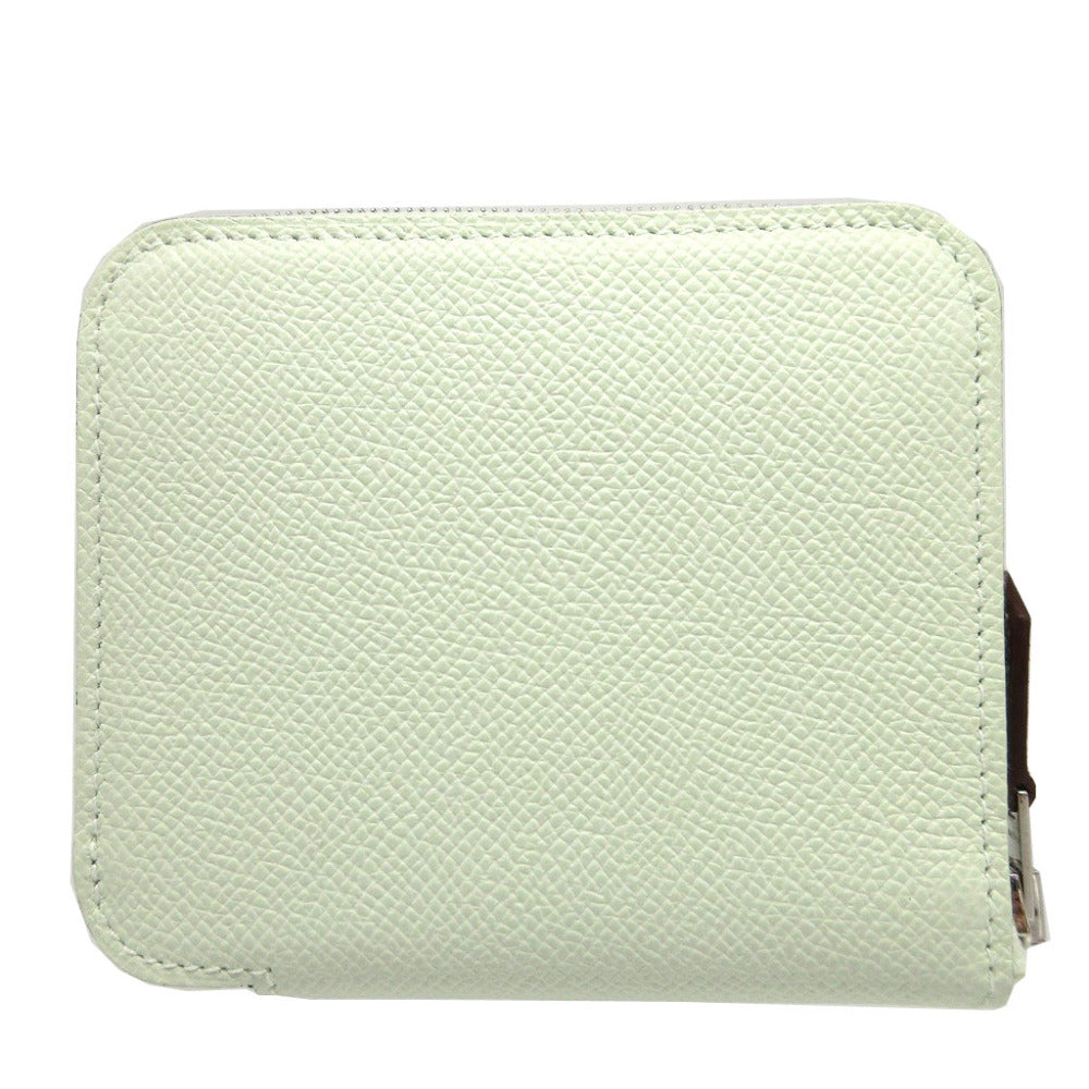 HERMES Coin case Epsom, Silk Veil Fizz Zip Around Azap compact silk in Women(Unisex) Used