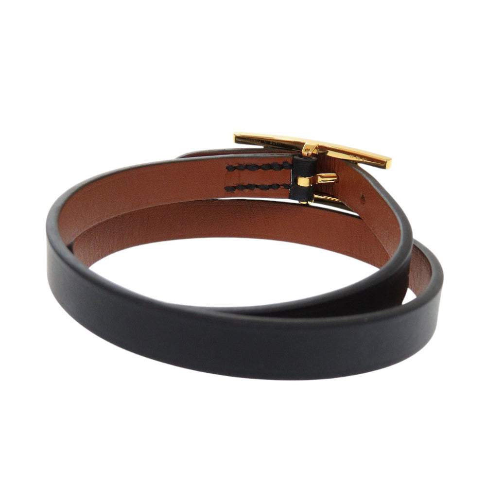 HERMES bracelet Vaux Swift Noir Beapi de Bourtour
