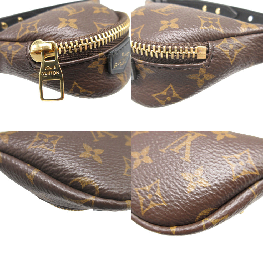 LOUIS VUITTON bracelet M6562A Monogram canvas Brown Monogram Bracelet Party Bum Bag mens(Unisex) Used