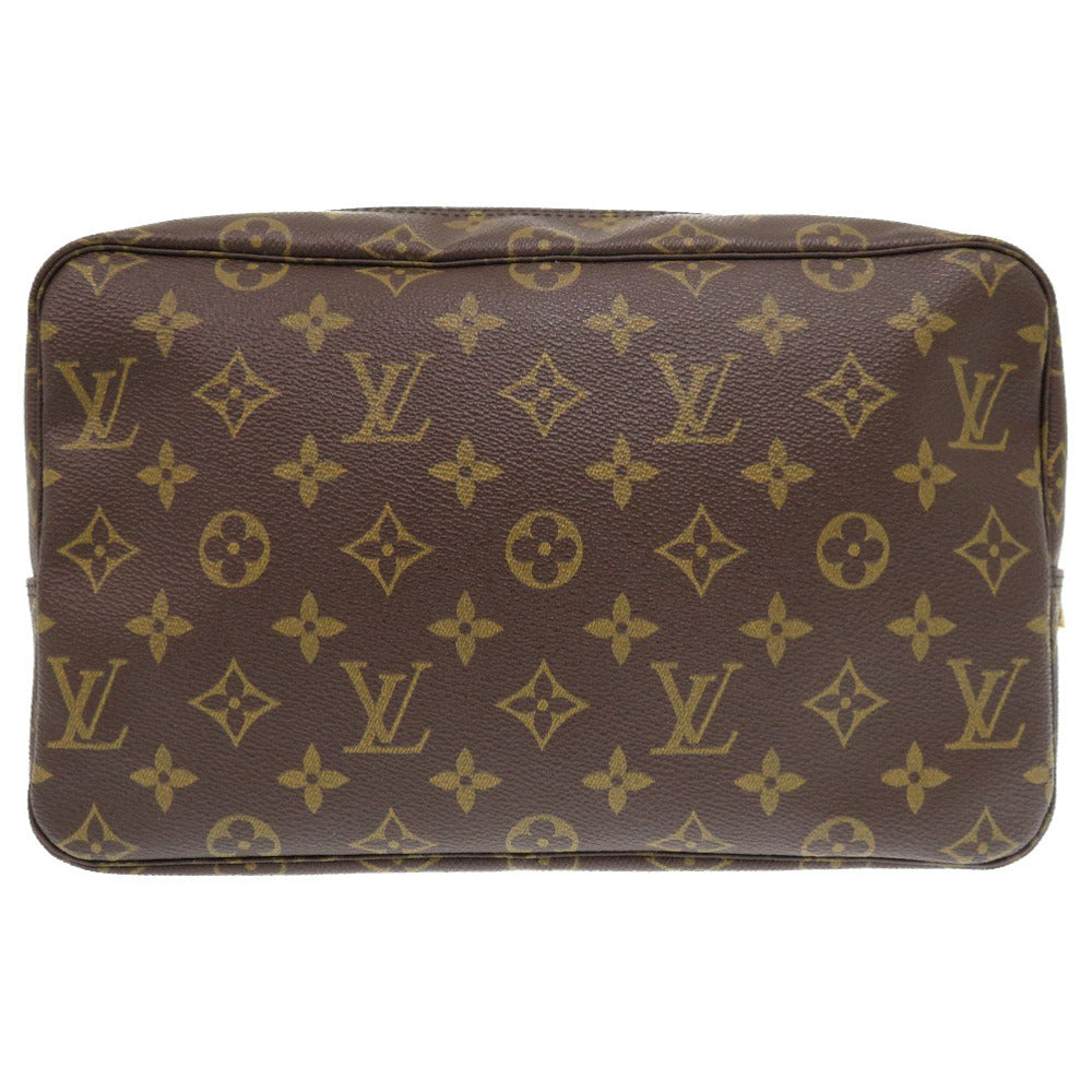 LOUIS VUITTON business bag M47522 Monogram canvas Brown Monogram Truth Cracking Ty 28 mens Used