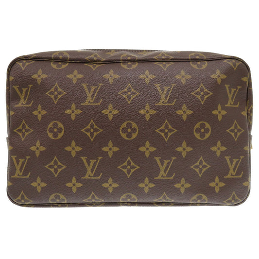 LOUIS VUITTON business bag M47522 Monogram canvas Brown Monogram Truth Cracking Ty 28 mens Used