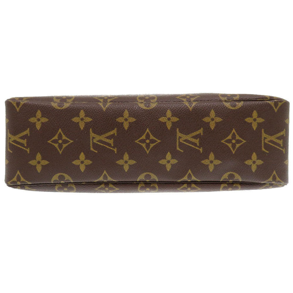 LOUIS VUITTON business bag M47522 Monogram canvas Brown Monogram Truth Cracking Ty 28 mens Used