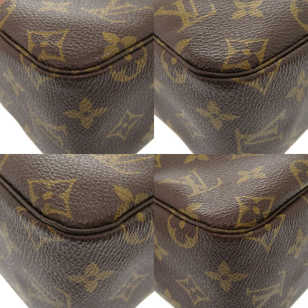LOUIS VUITTON business bag M47522 Monogram canvas Brown Monogram Truth Cracking Ty 28 mens Used