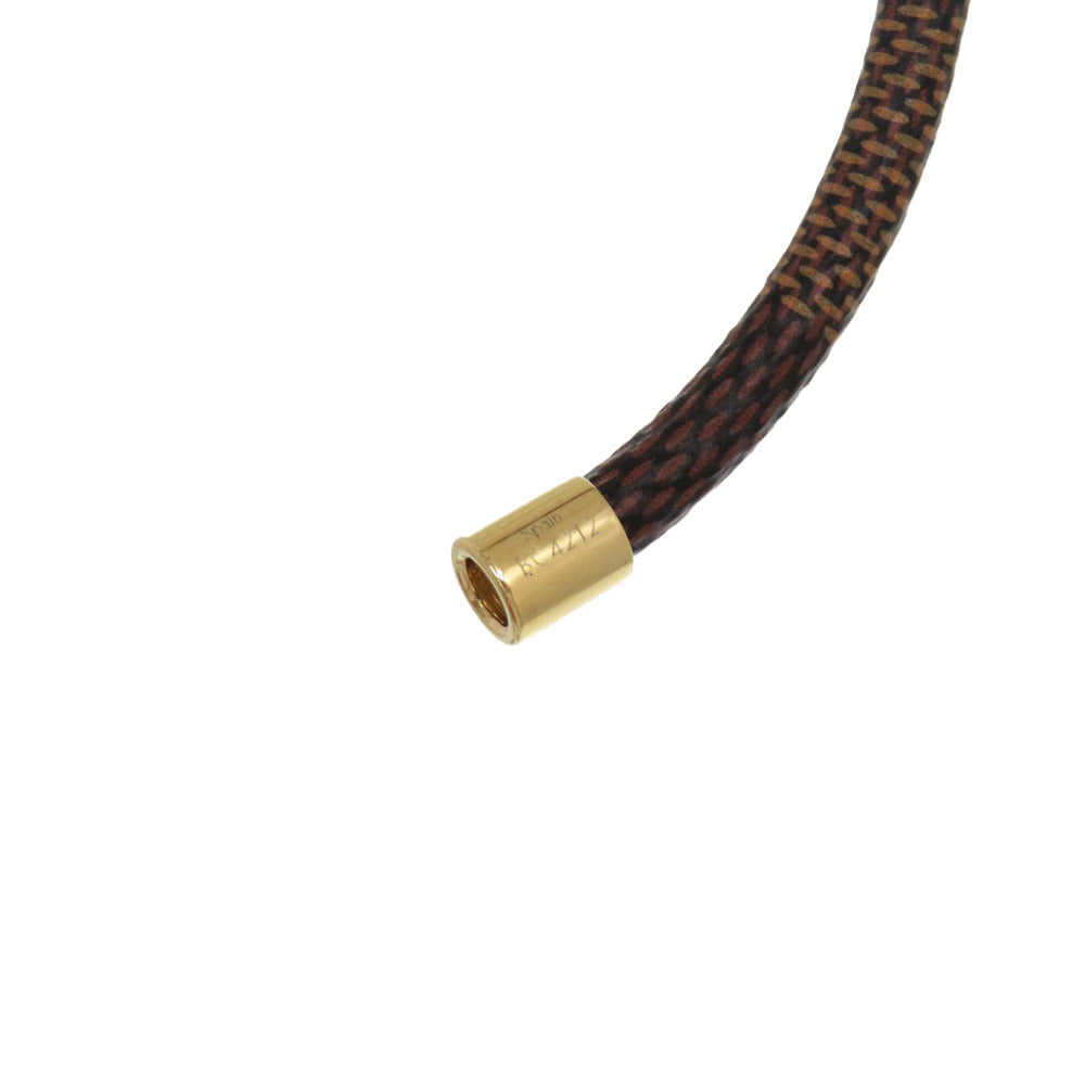 LOUIS VUITTON bracelet M8137F Damier canvas Brown Damier Brasserie Keep It Women Used