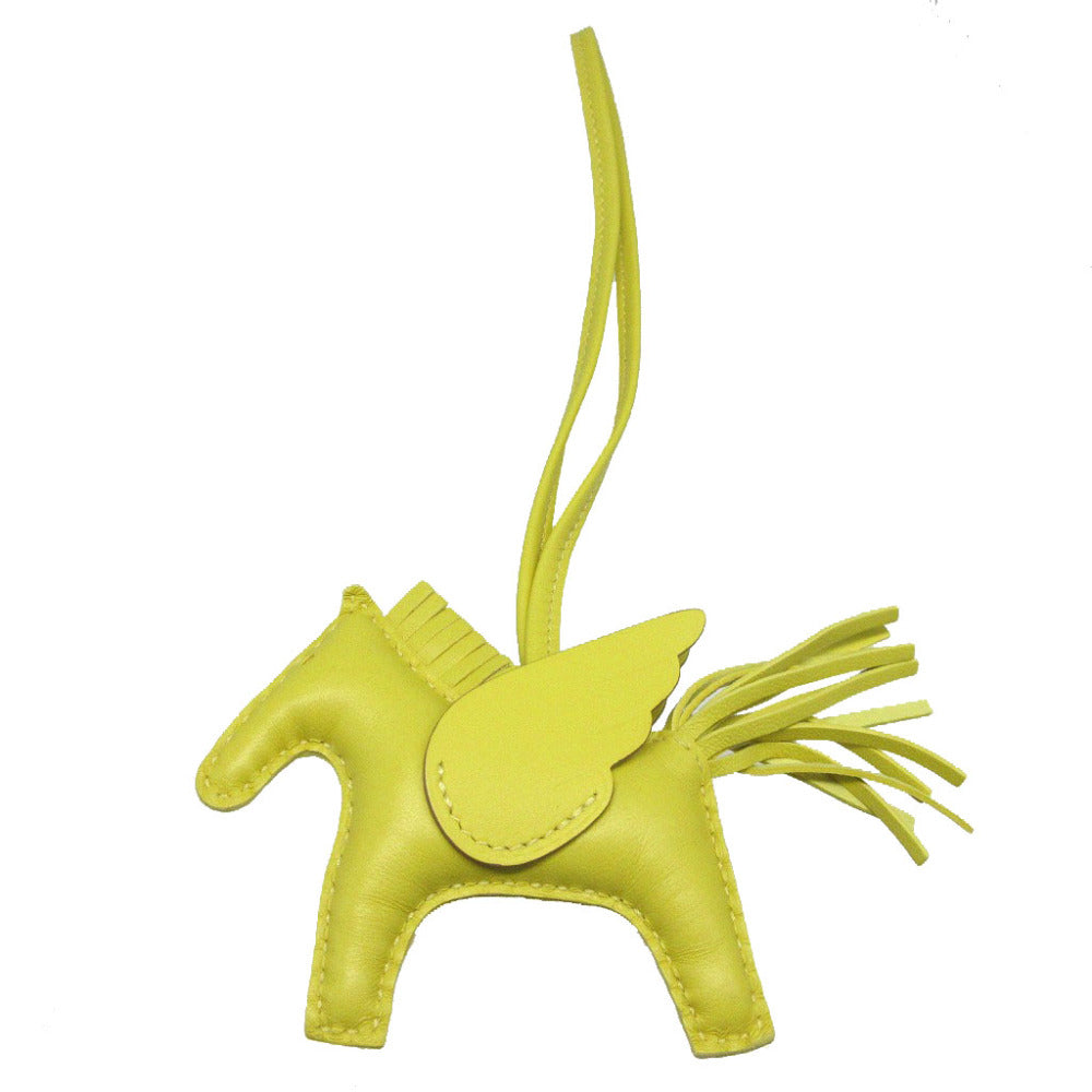 HERMES key ring Anemiro lime Rodeo Pegasus PM