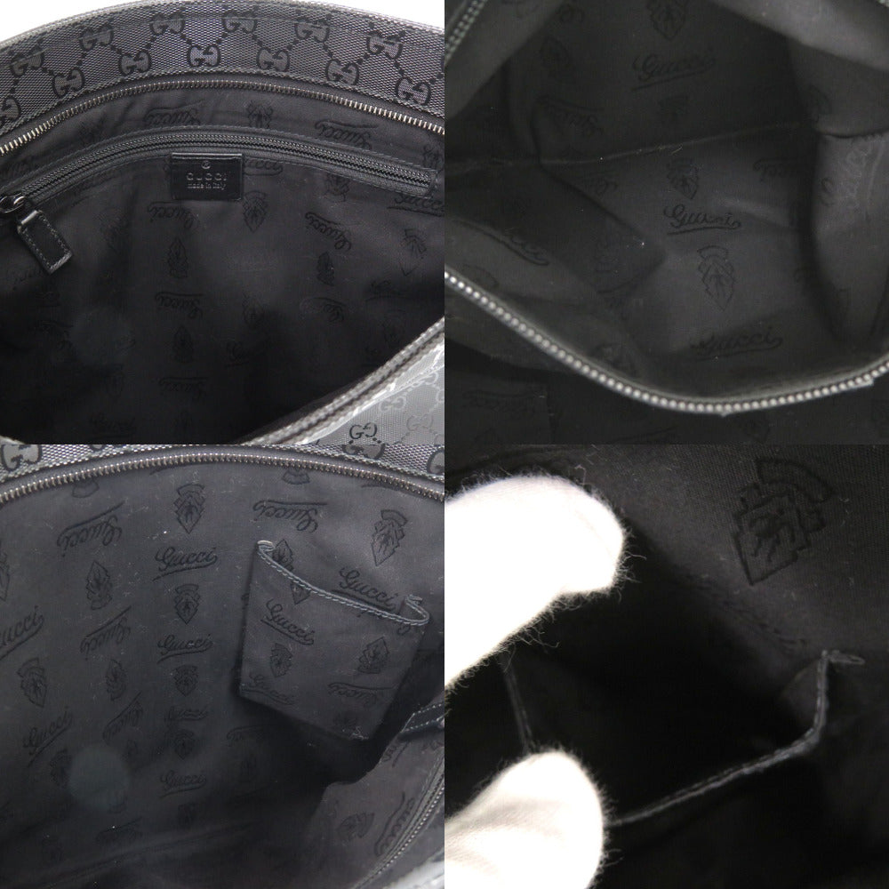 GUCCI Shoulder Bag Coated canvas, leather black Impreme Shoulder Bag