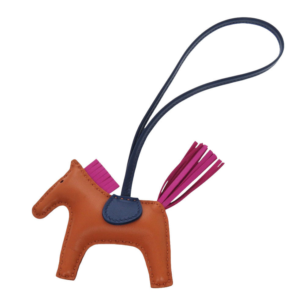 HERMES key ring Anyo Miro Pain d'pices Rodeo PM Women Used