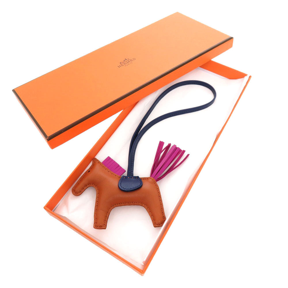 HERMES key ring Anyo Miro Pain d'pices Rodeo PM Women Used