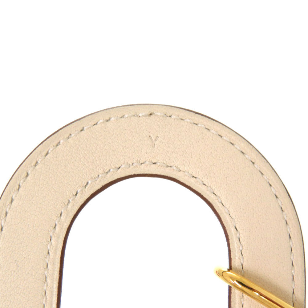 HERMES Necklace Vaux Swift Nata Variations