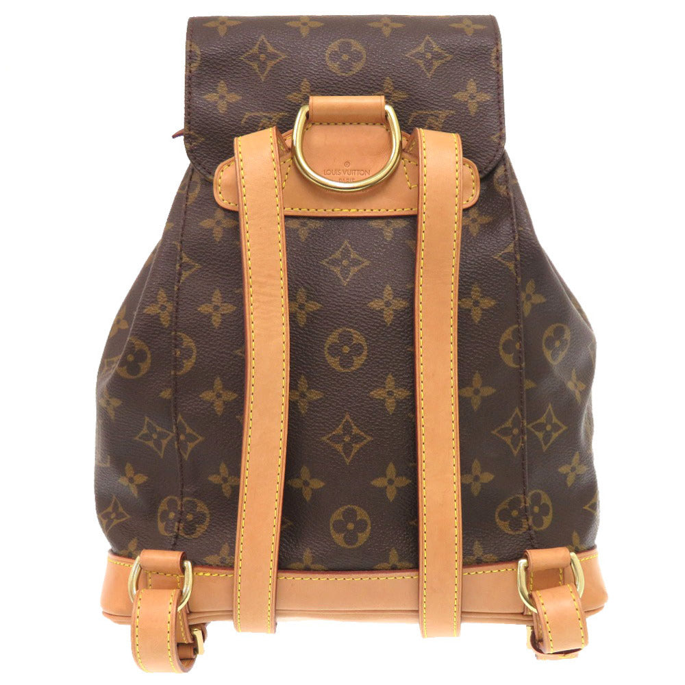 LOUIS VUITTON Backpack M51136 Monogram canvas Brown Monogram MontsourisMM