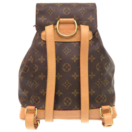 LOUIS VUITTON Backpack M51136 Monogram canvas Brown Monogram MontsourisMM